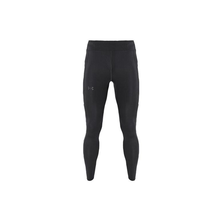 

Under Armour Solid Color Logo Print Compression Fitness Pants Men bottoms Black 1373310-002 S