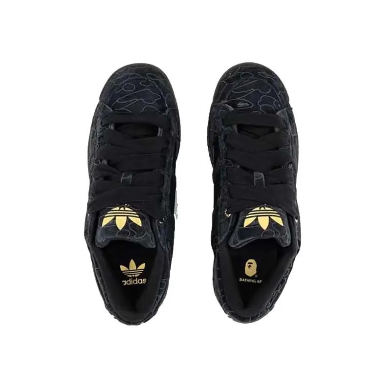 BAPE x adidas LWST 1st Line Camo Herren Sneaker Schwarz Core-Black IE1131