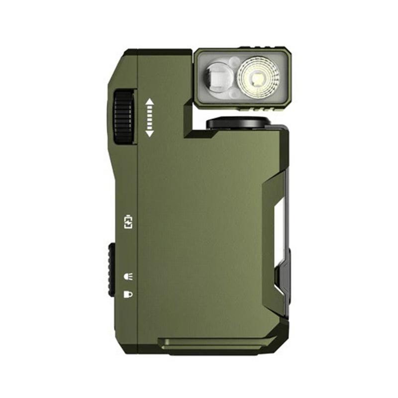 400 Lumens Rechargeable Mini Flashlight Magnetic Base EDC Light with USB-C Charging Waterproof for Emergency & Repair
