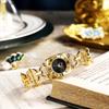 Niche Alloy Medieval Watch Light Luxury All-Copper Bracelet Watch Retro Exquisite Women'S Quartz Watch