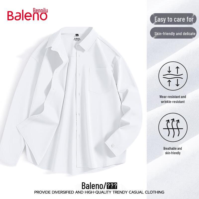 Baleno Unisex Breathable Casual Loose-Fit Shirt XL
