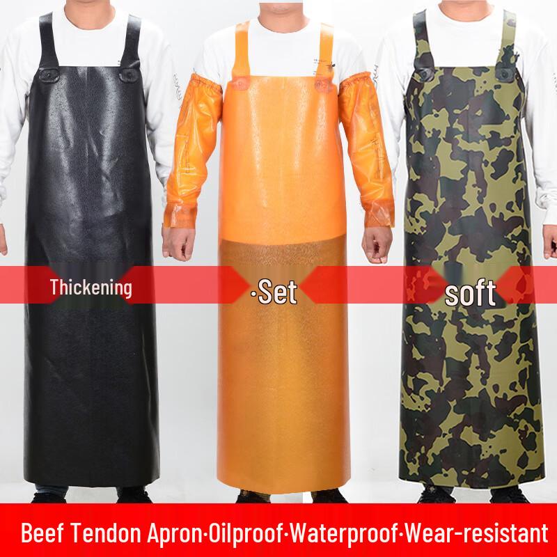 Qianxing Marble Waterproof Heavy-Duty Apron