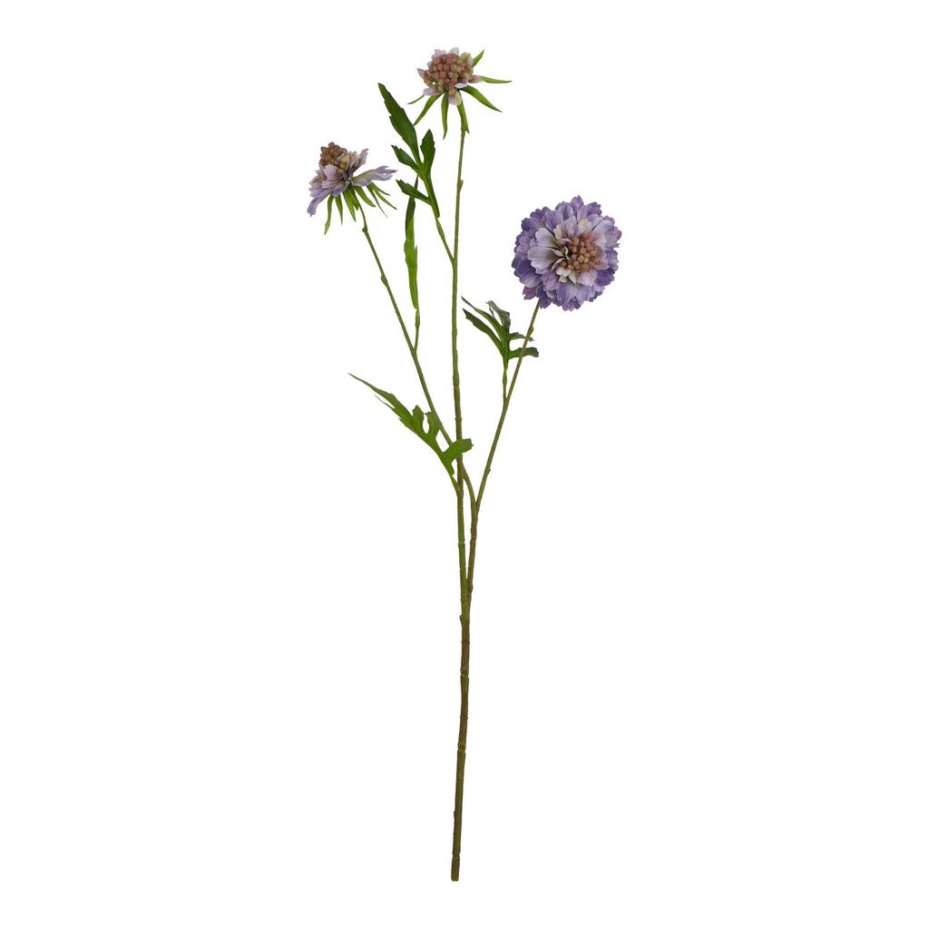 Hill Interiors The Natural Garden Collection Scabious Stem Artificial Plant