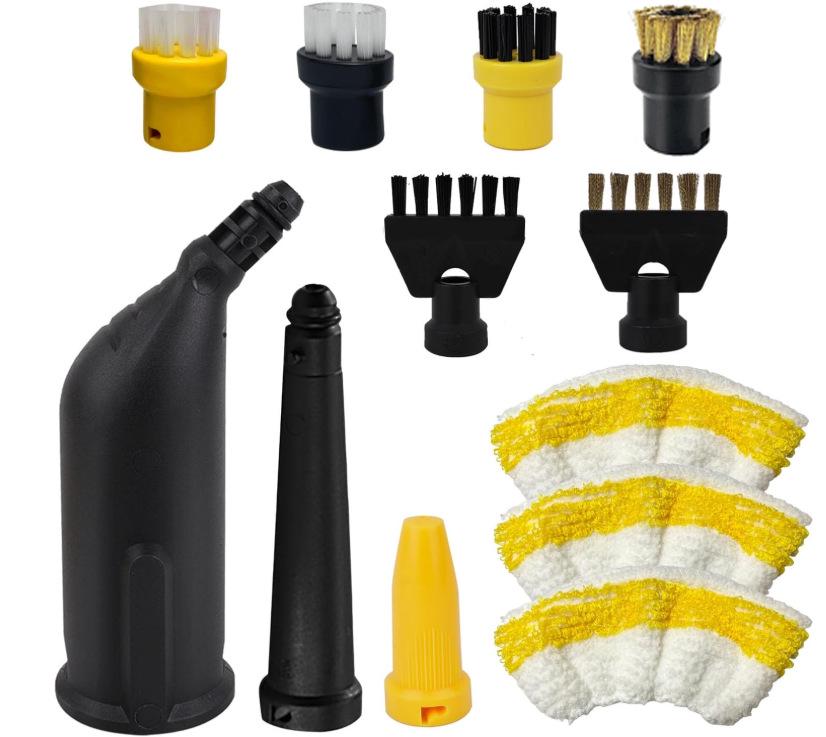 Cloth Mop Cover and Brush Set for Karcher SC1-SC5 Steam Cleaners