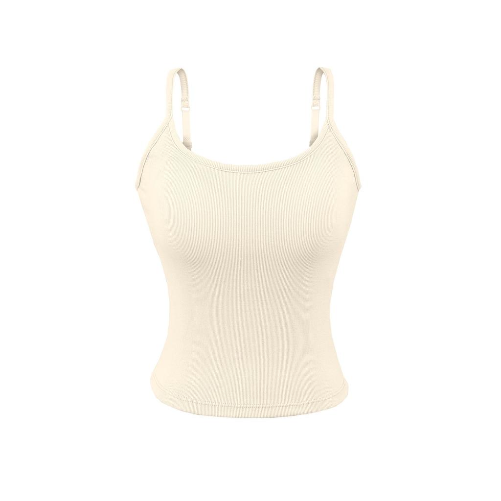 Sexy Spring Sleeveless Camisole: Women's Slimming and Flattering Hot Girl Fashion with Beautiful Back Design