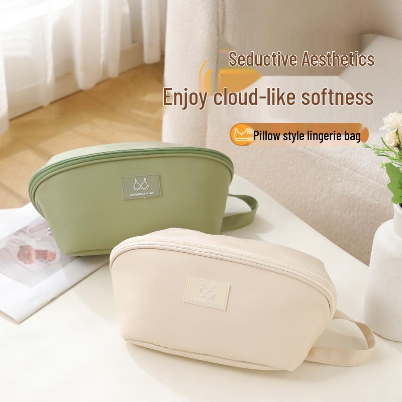 

Portable Dustproof Bra and Panties Travel Pouch розовый