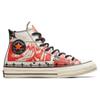 Converse Dungeons & Dragons X Chuck Taylor All Star High Egret Red Unisex Sneakers Cream Black Multi-Color A09883C