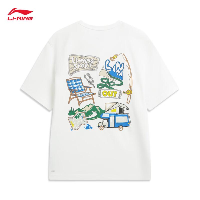 Li-Ning Unisex Round Neck Short Sleeve T-Shirt