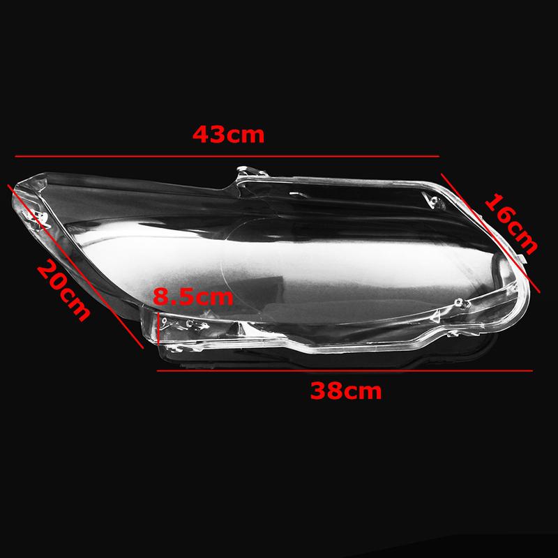 Car Headlight Cover Lens Cover Shell For BMW E92 E93 Coupe M3 328i 335i Cabrio 2006 2007 2008 2009 2010 Headlamp Lampshade Cover
