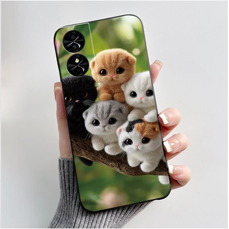 For TCL 40 NxtPaper 4G Case Cartoon Shockproof Soft TPU Silicone Phone Cover For TCL 40 NxtPaper 4G Funda TCL40 Nxt Paper Capa
