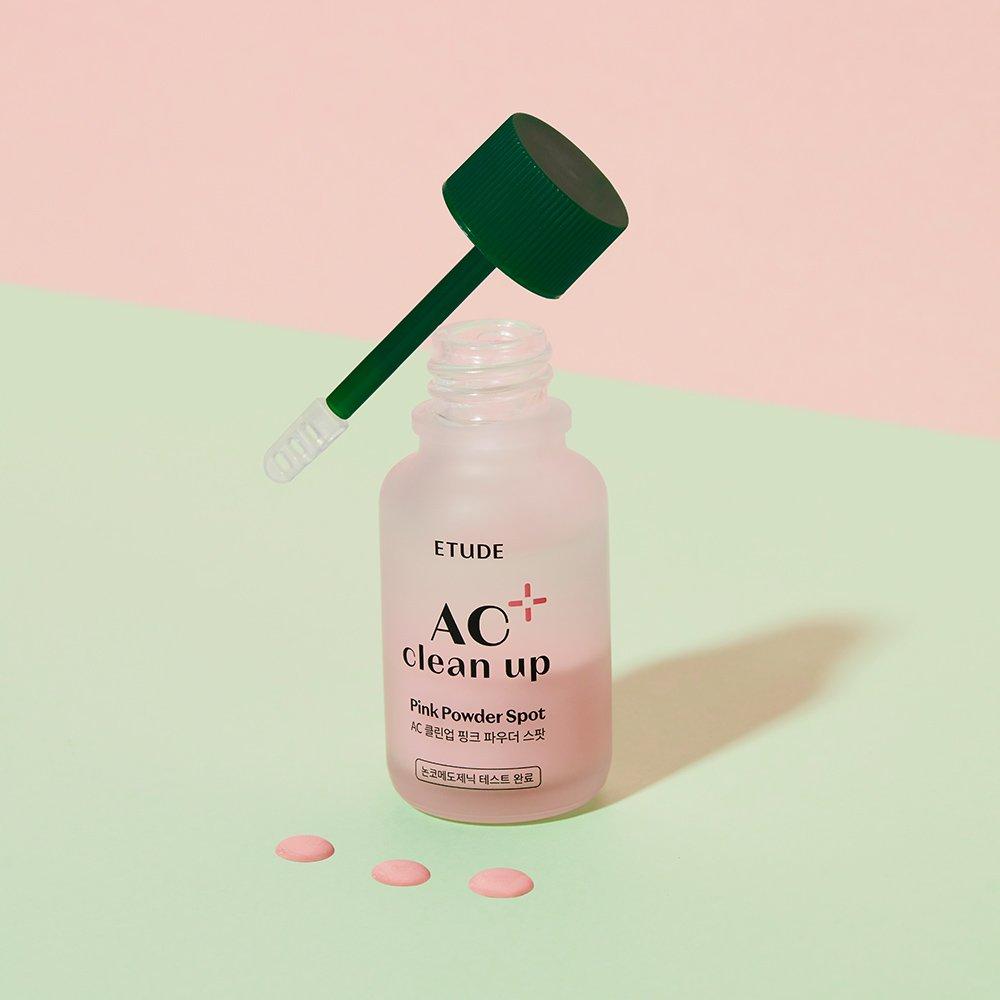 

Etude AC Clean-up Pink Powder Spot/Skin Problem Care 15ML