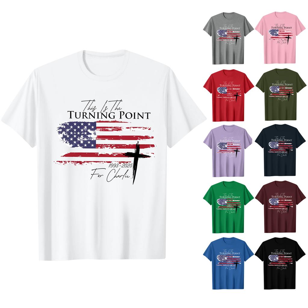 Dámská móda Ležérní Tištěné Krátký rukáv Kulatý výstřih Pulovry