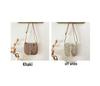 Women's 2025 Fashion Straw Tassel Crossbody Bag - Versatile Woven Beach Shoulder Bag
