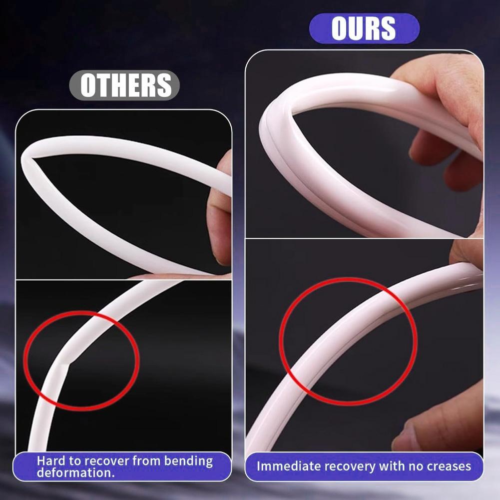 Double Pipe Joint ESpring Hose For ESpring Installation Streamlined Design Dual-channel Piping Easy Snap-in Connectors