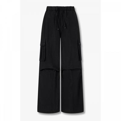 Cargo Pants String Detail Nylon 7156230010