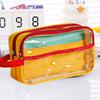 Multi-layer Pencil Case Transparent Stationery Storage Box Simple Pen Pouch  Student