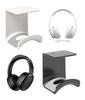 Headphone Controller Strong Easy Wide Range of Models Compatible Black Stand, Stand, Storage, Adhesive, Installation, (2-Pack + White)