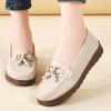 Women Pink Moccasins Leather Shoes Driving Comfort Flats Casual Loafers Walking Shoes for Girl