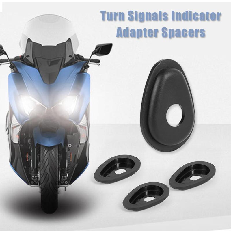 4pcs Motorcycle Front/Rear Turn Signals Indicator Adapter Spacers for YAMAHA FZ1 FZ6 FZ8 FZ16 XJ6 XSR 700/900 MT-09 Tracer