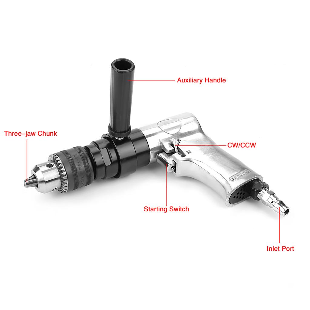 Type Pneumatic Drilling Tool 700rpm for Furniture NaMachinery Production