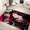 1 Stück Lil Peep Druck Teppich - Weich, Waschbar, Rutschfest, Innenmatte, Wohnzimmer, Home Office Dekorativer Teppich, Büro Dekorativ