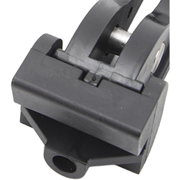 Trifold Tonneau Cover Clamps, 4-Piece Replacement Clamp Set for Hard and Soft Folding Truck Bed Covers