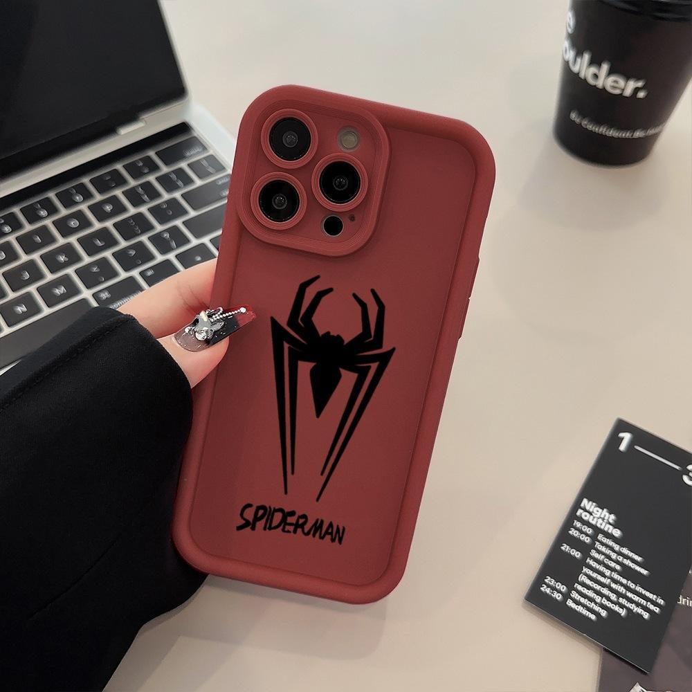 Hot-selling Spiderman Mobile Phone Case Apple 11 Protective Case iPhone14Pro Anti-drop Men's Mobile Phone Case