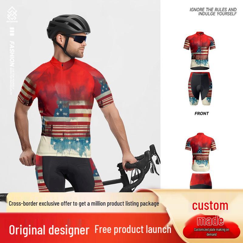 

Versatile Summer Road Bike Cycling Jersey Set for Men & Women 4XL