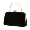 New Arrival Velvet Evening Bags Women's Retro Burgundy Handbag Birthday/wedding Party Mother's Clutch Bag Ladies Velour Purse
