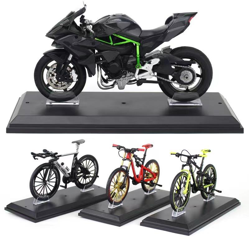 Alloy 28 Bar Model Base Bicycle Model 1:12 Motorcycle Model Base Display Stand