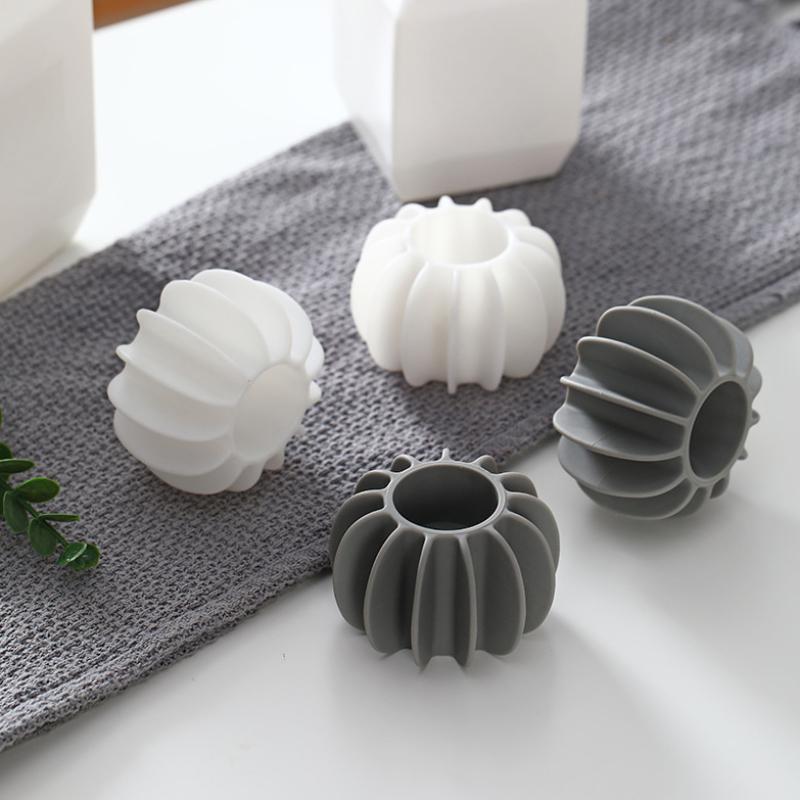 1/2/4/6/8PCS Silicone Magic Laundry Ball Reusable Clothes Hair Cleaning Tool Pet Hair Remover Washing Machine Cat Hair Catcher Laundry Ball