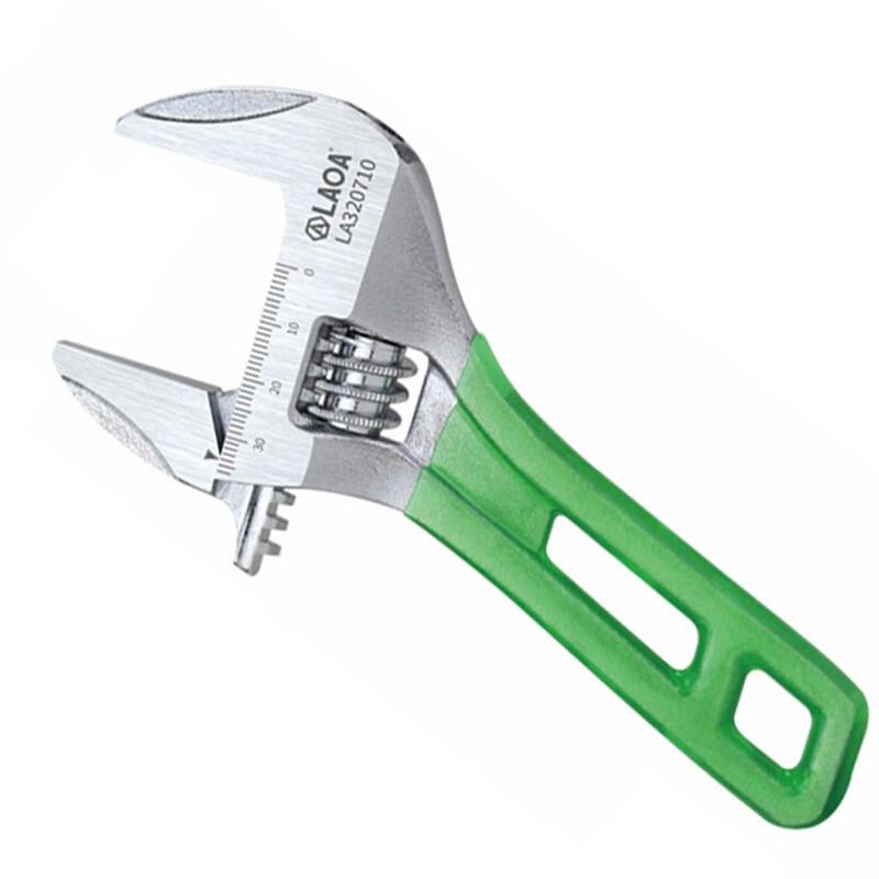 LAOA Adjustable Wrench Light weight Large Opening Short Handle Multifunctional Mini Wrenchs