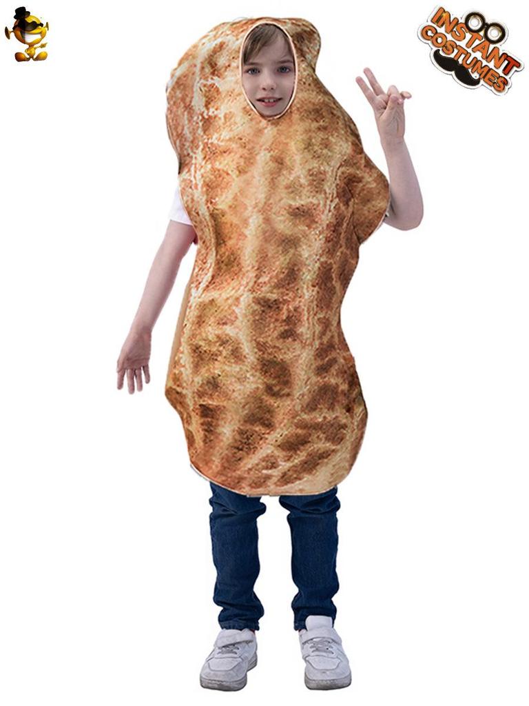 Funny Peanut Halloween Cosplay Costume for Stage and Role-playing