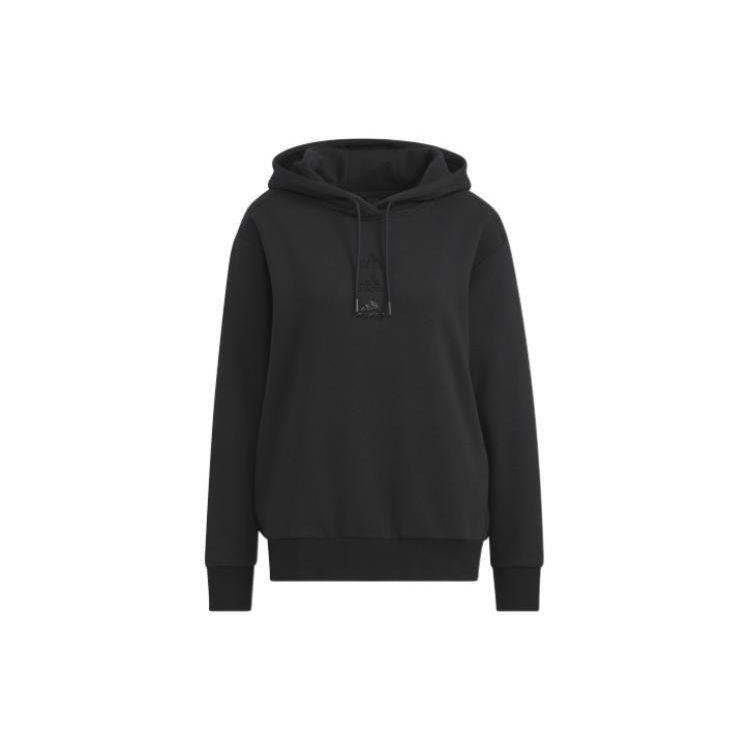 

Adidas Rs Hoodie Solid Color Sports Pullover Sweatshirt Women Hoodies Black HM7452 XS