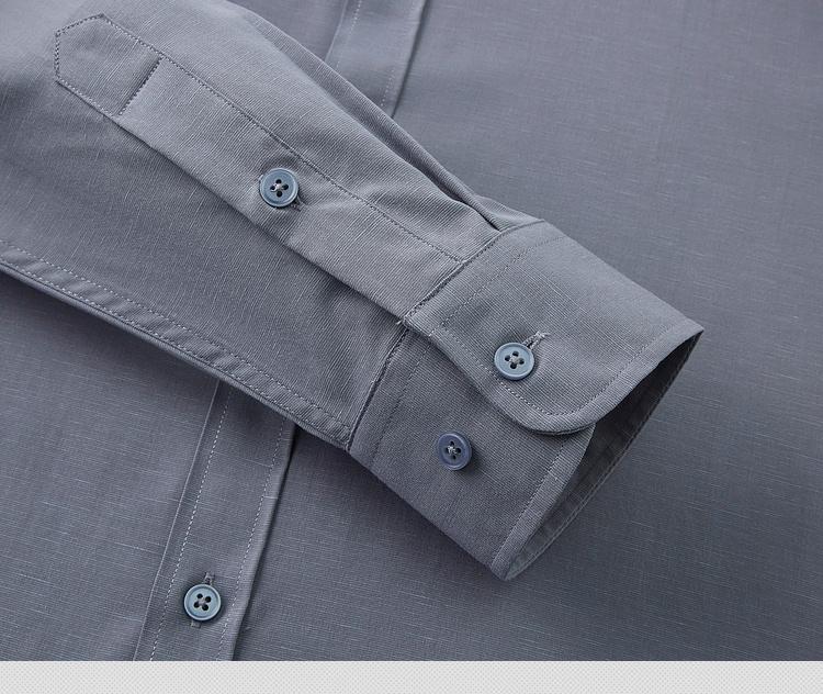 Men's Spring New Business Casual Long-Sleeved Shirt