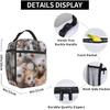 Cute Cat Lunch Box for Kids Girls Boys Kitten Lunch Bag Cooler Tote Reusable Insulated Lunch Bag Container Gifts for Office Picnic Travel Work School