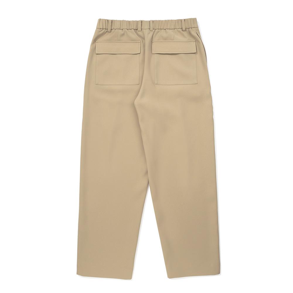 MALBON GOLF One-Pleat Tapered Pants Beige (Man)