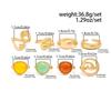 Salircon 8Pcs/Set Boho Colorful Acrylic Resin Rings for Women Exquisite Irregular Stackable Adjustable Opening Ring Jewelry Gift