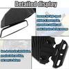 HUANGCJCJ Für GSX8R GSX-8R 2024 Motorrad Unsichtbares Winglet Spiegel-Kit, Verstellbarer Rückspiegel, Wind