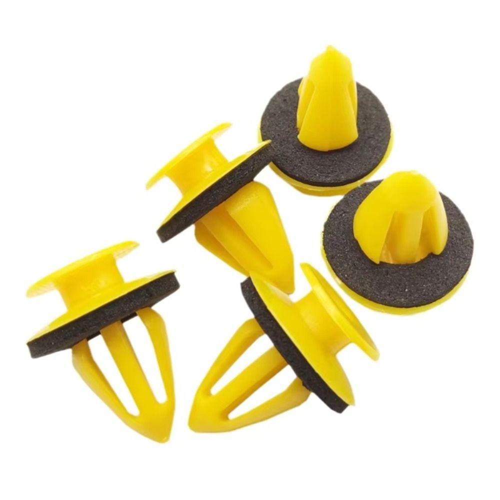 Plastic Material Auto Door Trim Panels Fastener 10mm Size Plastic Rivets Push Clip Auto Door Trim
