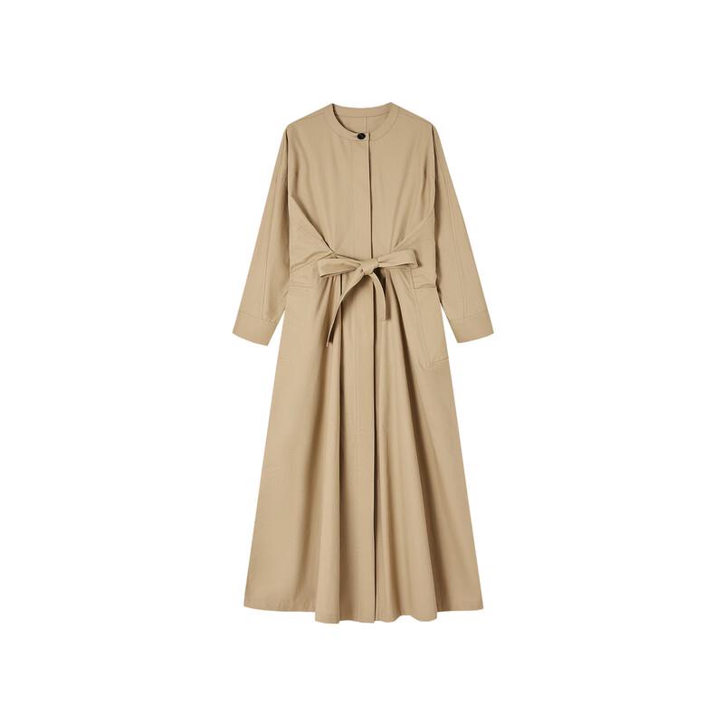 Demana Oxygen Cotton Loose Trench Coat