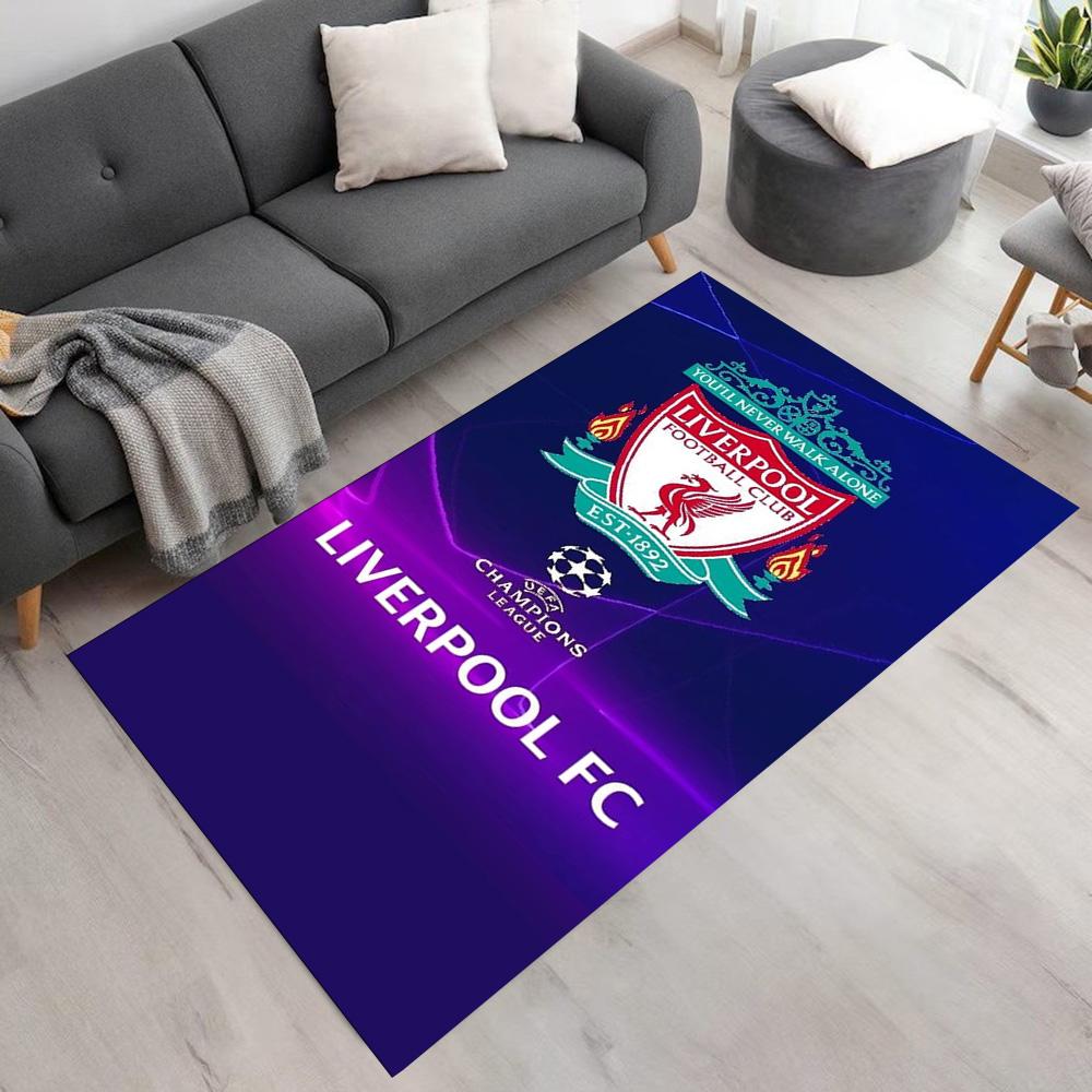 Liverpool Carpet Perfect for Entryway Bedrooms Hallway Game Room Anti-slip Rug Decorate Offices Wedding Party Gift