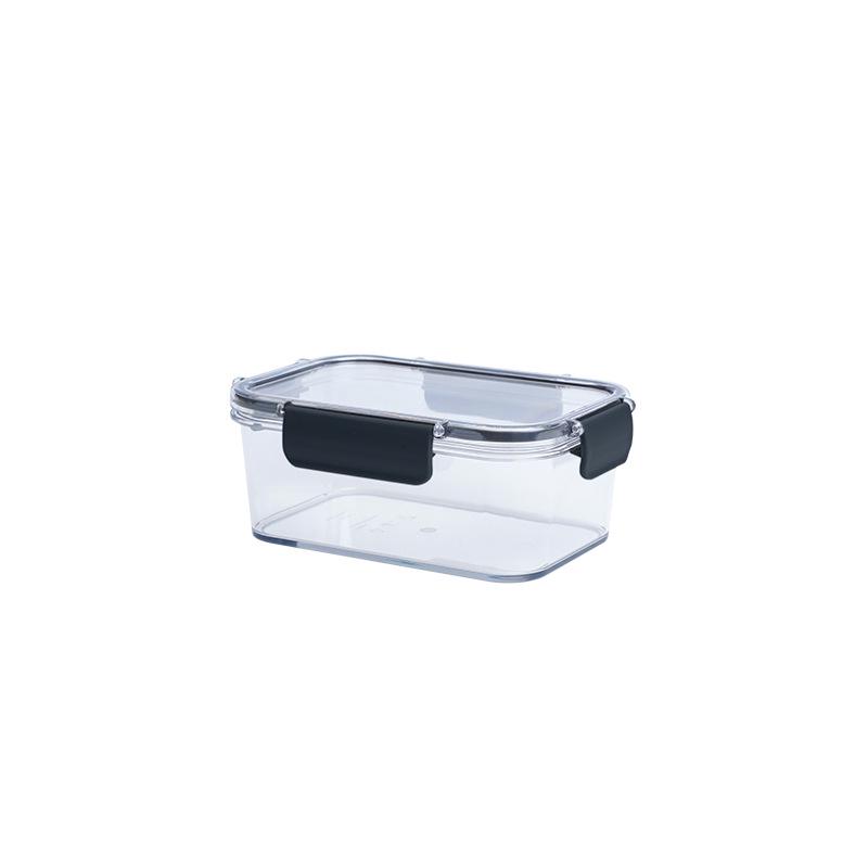 Transparent Food-Grade Refrigerator Storage Box for Fresh Produce and Lunches