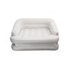 Thick Flocking Inflatable 2-in-1 Sofa Recliner: Sit & Lie Tent Sofa
