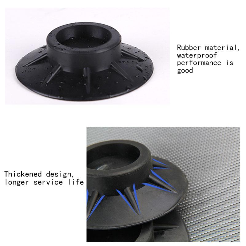Anti Vibration Feet Pads Rubber Legs Slipstop Silent Skid Raiser Mat for Washing Machine Support Dampers Stand Non-Slip Pad
