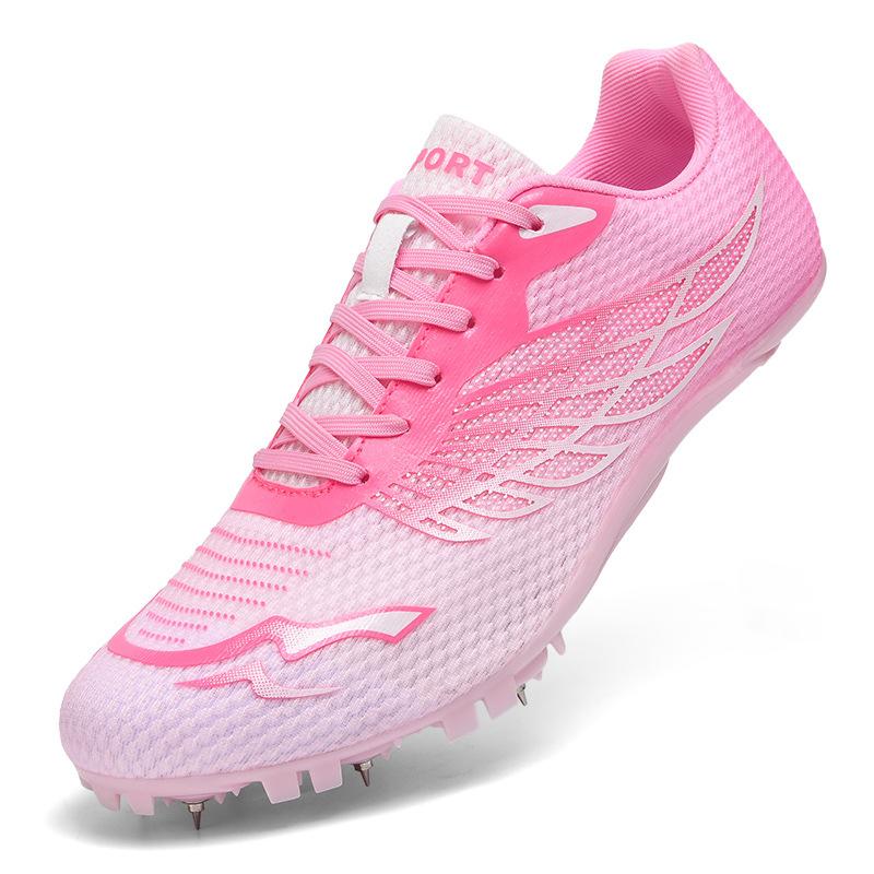 Nail Shoes Sports Students Track and Field 100-meter Sprint Training Shoes Biological Test All-round Running Shoes