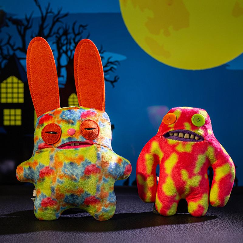 20CM Big Teeth Funny Ugly Monster Plush Doll Cute Tooth Monster Doll Play Doll Halloween Collection Gift