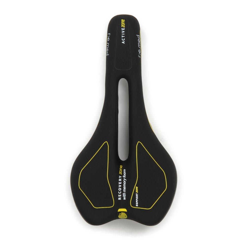 SELLE ROYAL R.e.med Saddle, Black/Yellow