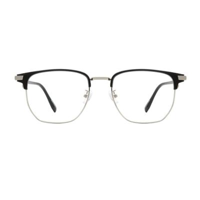 Oart Nash BLACK SILVER Square Gold-Rimmed Glasses