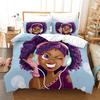 Bed Three-Piece Set 3D Three-Piece Set Size Girl Quilt Cover Printing